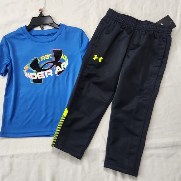 Boys Activewear Boys Under Armour Clearance Under Armour Tee Pants - Main Image